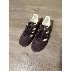 Size 7 - Adidas Gazelle Shadow Brown/Gum